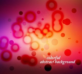 炫彩晕染背景
