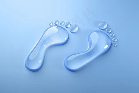 水滴脚丫子图片 水滴脚丫子图片