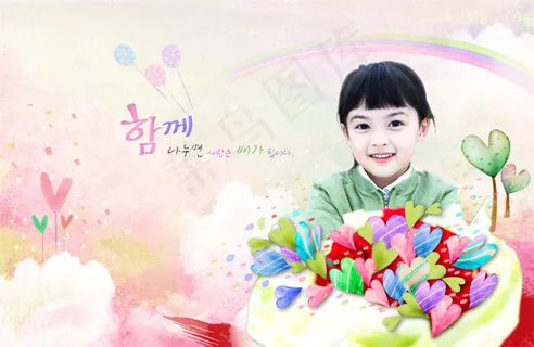 面带笑容的小女孩 面带笑容的小女孩