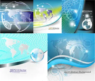 动感科技背景,背景元素