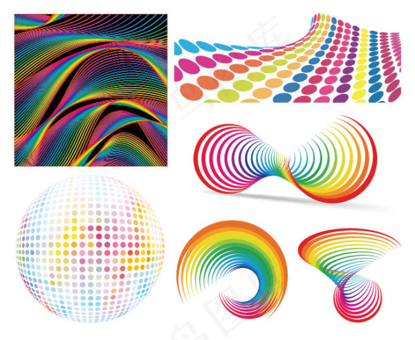 五颜六色的图案