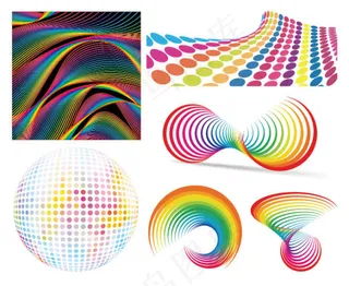 五颜六色的图案