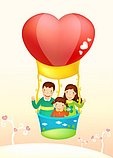 LOVE精致插画_11ai矢量模版下载
