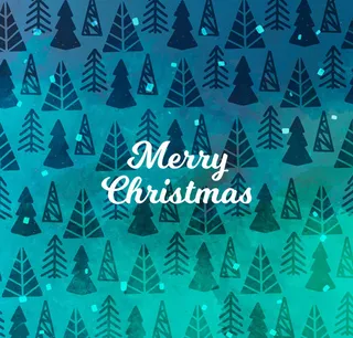 圣诞节松树无缝背景