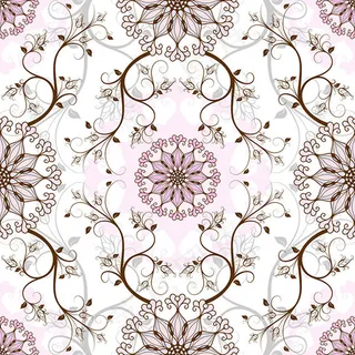 欧式花纹背景