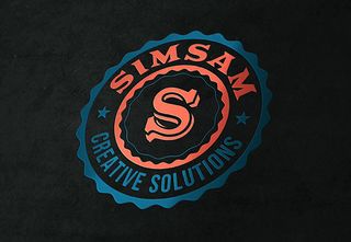 黑色纹理标志,背景元素