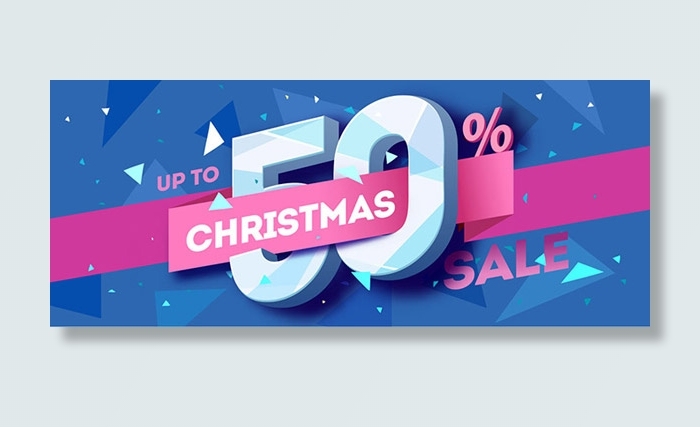 圣诞节促销Banner
