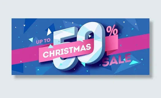 圣诞节促销Banner