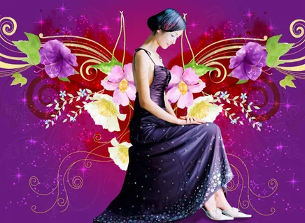 花纹美女 花纹美女