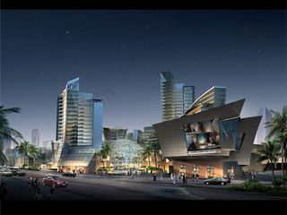 建筑物照明效果图