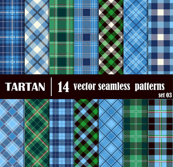 蓝色格子呢背景