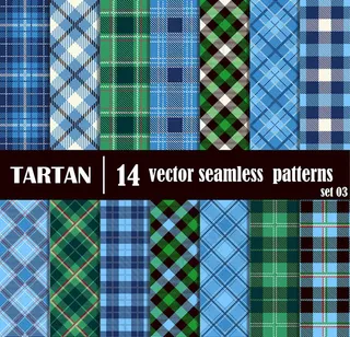 蓝色格子呢背景