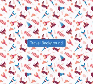 著名建筑无缝背景