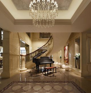 家居休闲厅模型