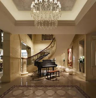 家居休闲厅模型