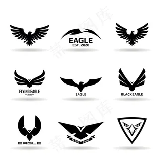 抽象老鹰标志