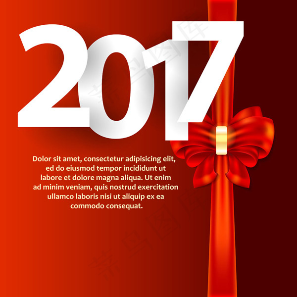 蝴蝶结和2017eps,ai矢量模版下载