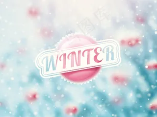 冬天梦幻背景