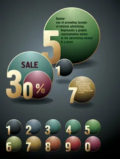 数据标签矢量,免抠元素 数据标签矢量,免抠元素