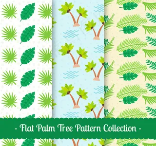 棕榈树无缝背景