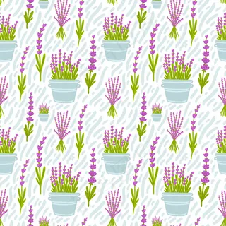 薰衣草无缝背景