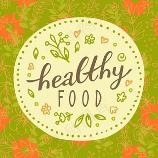 花草健康食品徽章