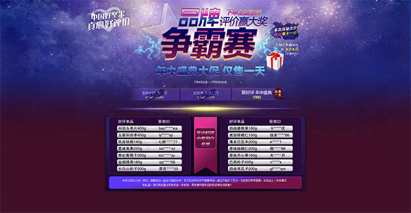 品牌争霸赛活动