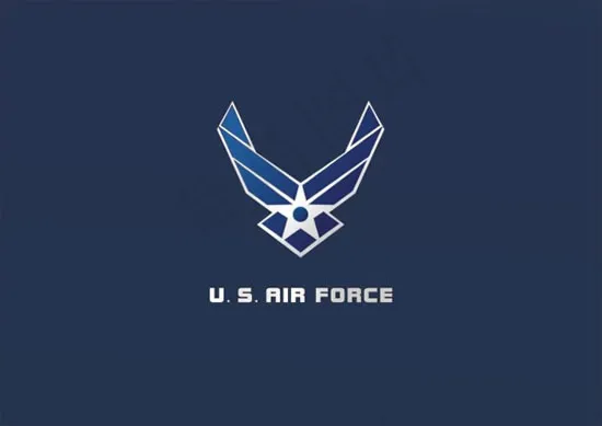美国空军LOGOcdr矢量模版下载