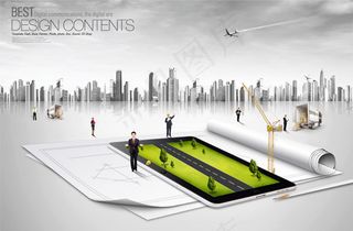 人物与移动设备