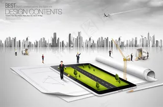 人物与移动设备