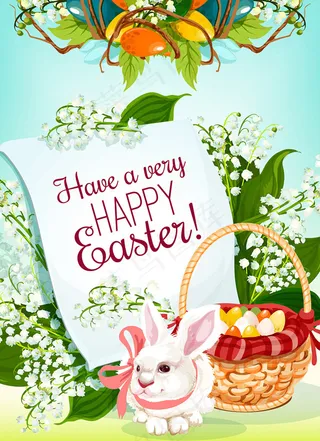 复活节兔子彩蛋