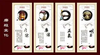 廉政文化展板