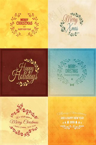 圣诞节卡片矢量