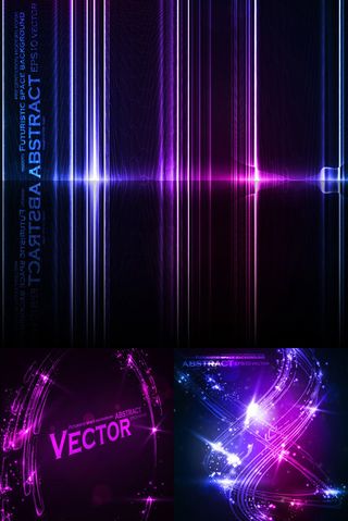 璀璨科技矢量,背景元素