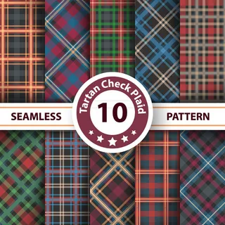 格子花纹无缝背景