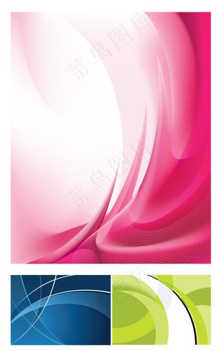 幻彩波纹矢量