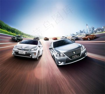 丰田全车系海报