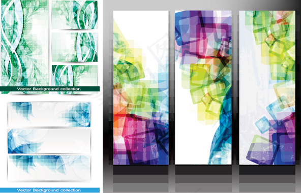 抽象banner矢量eps,ai矢量模版下载