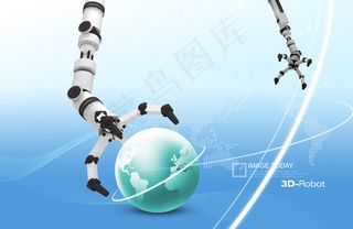 机器手臂与地球