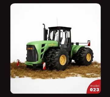 拖拉机3D模型