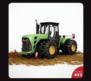 拖拉机3D模型