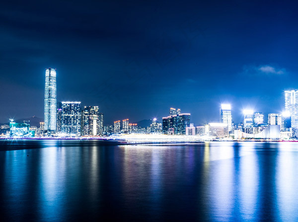 城市夜景图片