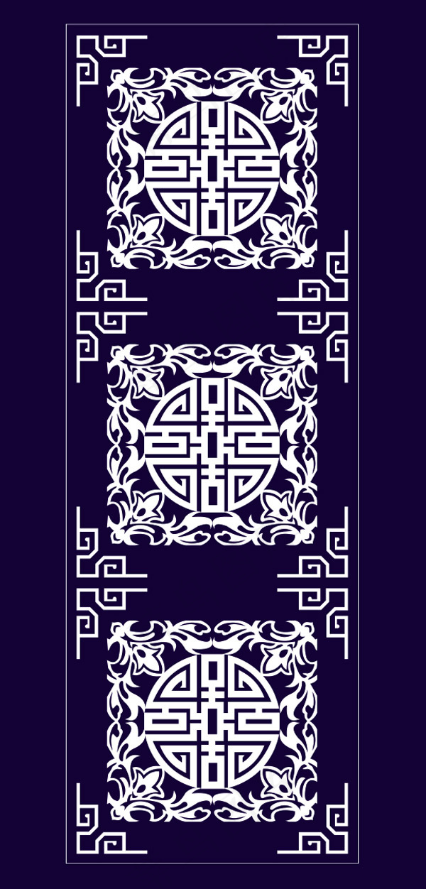 古典底纹cdr矢量模版下载