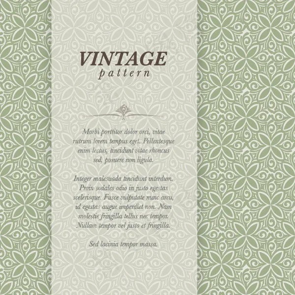 复古花纹背景矢量eps,ai矢量模版下载