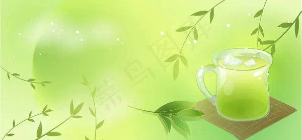矢量梦幻风景eps,ai矢量模版下载