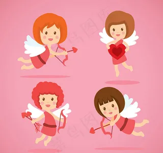 卡通丘比特天使