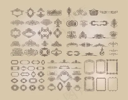 细小的花纹花边