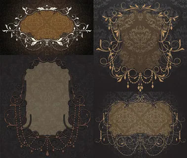 怀旧底纹花边 怀旧底纹花边