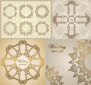 典雅婚礼邀请卡