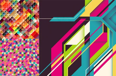 精美抽象背景,背景元素